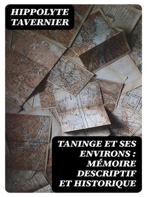 cover image of Taninge et ses environs